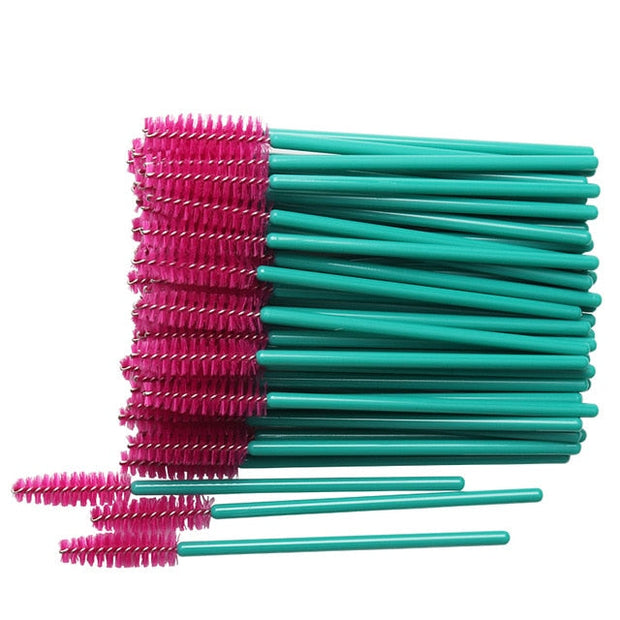 50 pcs Disposable Eyelash/Brow Brush Primadonn Beauty