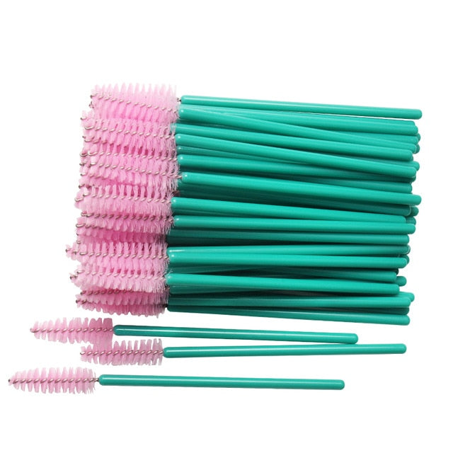 50 pcs Disposable Eyelash/Brow Brush Primadonn Beauty