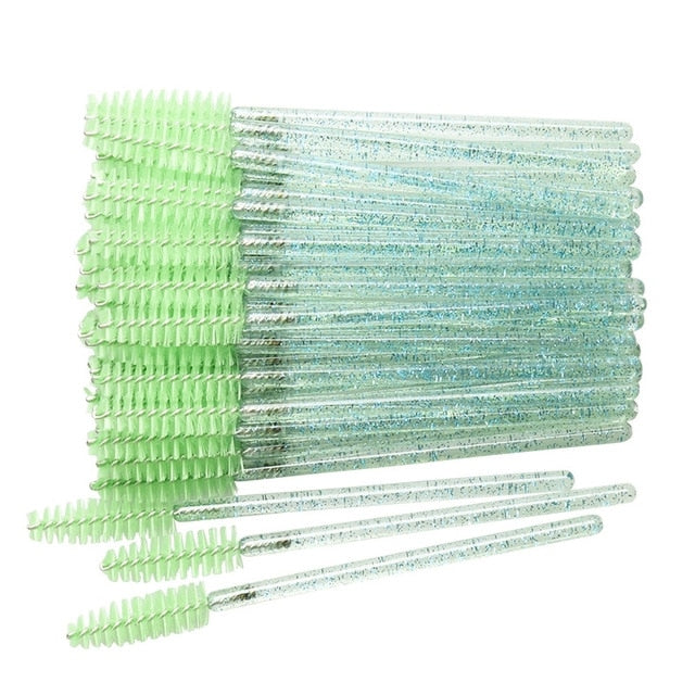 50 pcs Disposable Eyelash/Brow Brush Primadonn Beauty