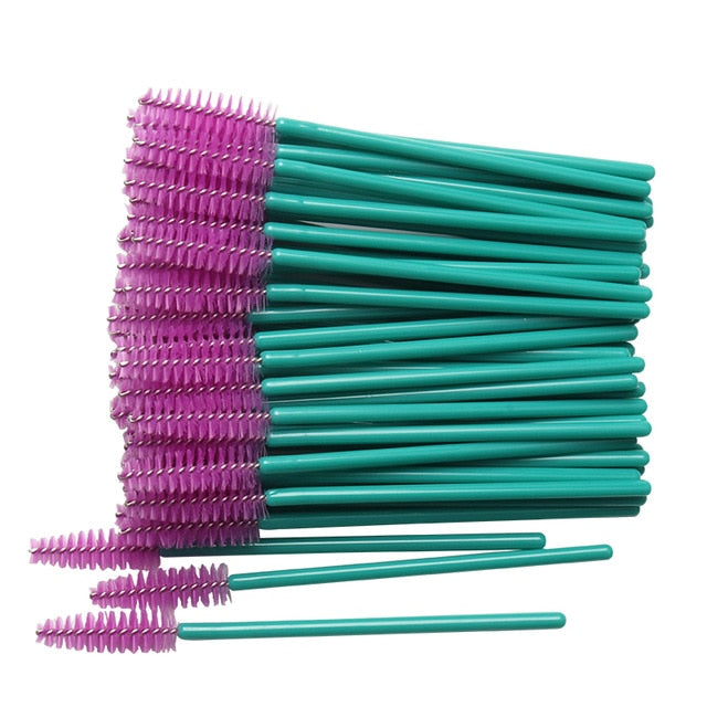 50 pcs Disposable Eyelash/Brow Brush Primadonn Beauty