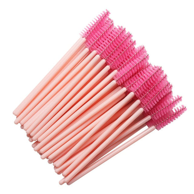 50 pcs Disposable Eyelash/Brow Brush Primadonn Beauty