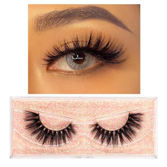 Mink Fluffy Soft Wispy Strip Lashes Primadonn Beauty