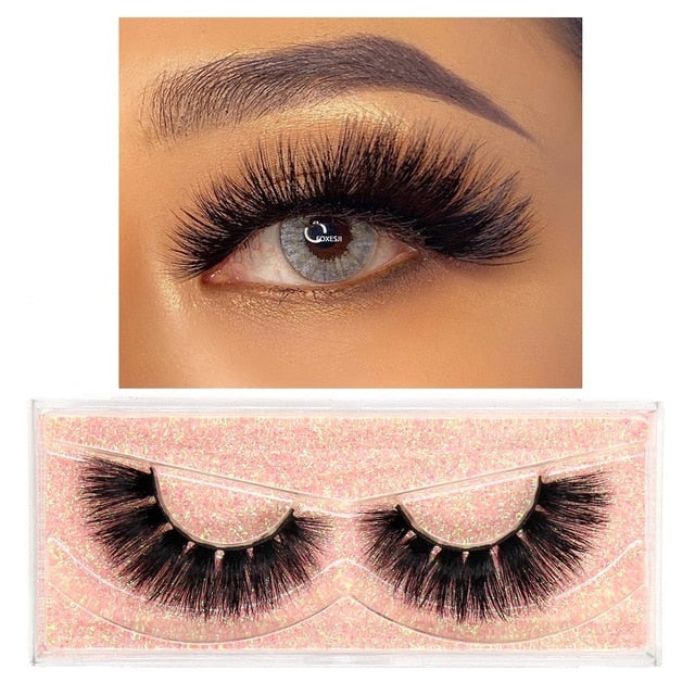 Mink Fluffy Soft Wispy Strip Lashes Primadonn Beauty