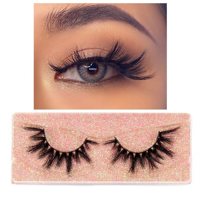 Mink Fluffy Soft Wispy Strip Lashes Primadonn Beauty