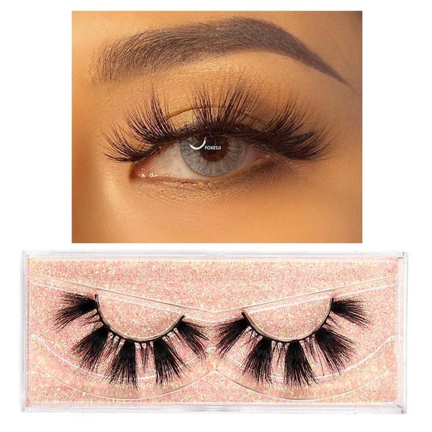 Mink Fluffy Soft Wispy Strip Lashes Primadonn Beauty