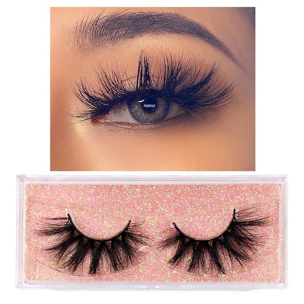 Mink Fluffy Soft Wispy Strip Lashes Primadonn Beauty