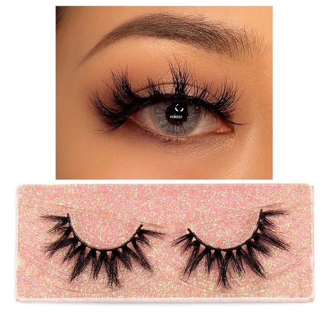 Mink Fluffy Soft Wispy Strip Lashes Primadonn Beauty