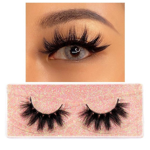 Mink Fluffy Soft Wispy Strip Lashes Primadonn Beauty