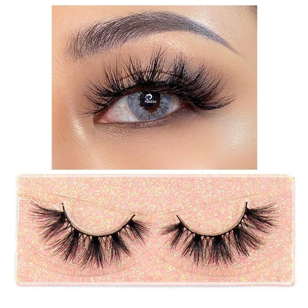 Mink Fluffy Soft Wispy Strip Lashes Primadonn Beauty