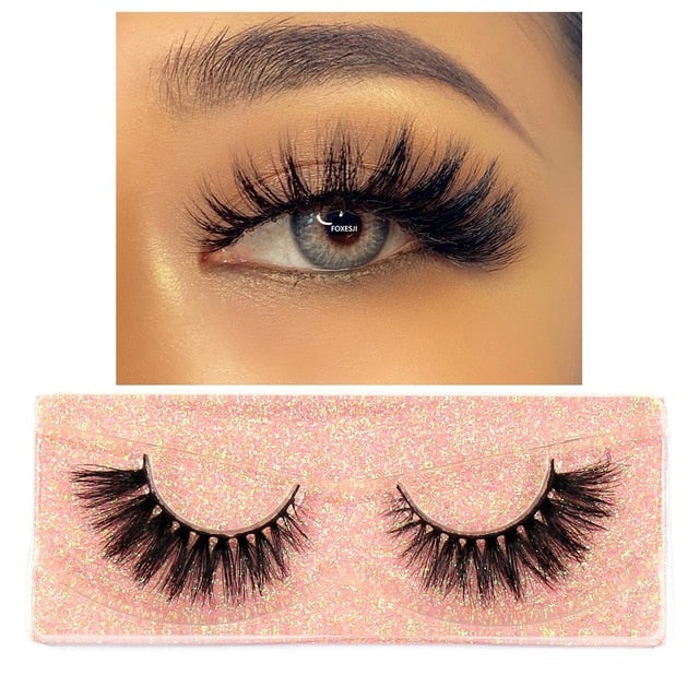 Mink Fluffy Soft Wispy Strip Lashes Primadonn Beauty