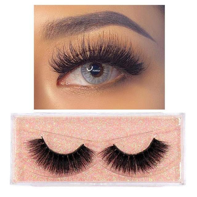 Mink Fluffy Soft Wispy Strip Lashes Primadonn Beauty