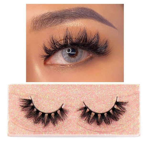 Mink Fluffy Soft Wispy Strip Lashes Primadonn Beauty