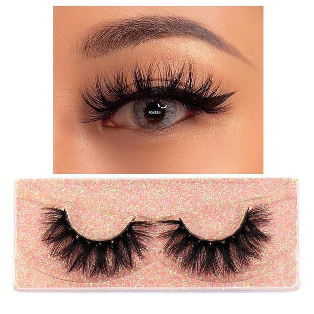 Mink Fluffy Soft Wispy Strip Lashes Primadonn Beauty