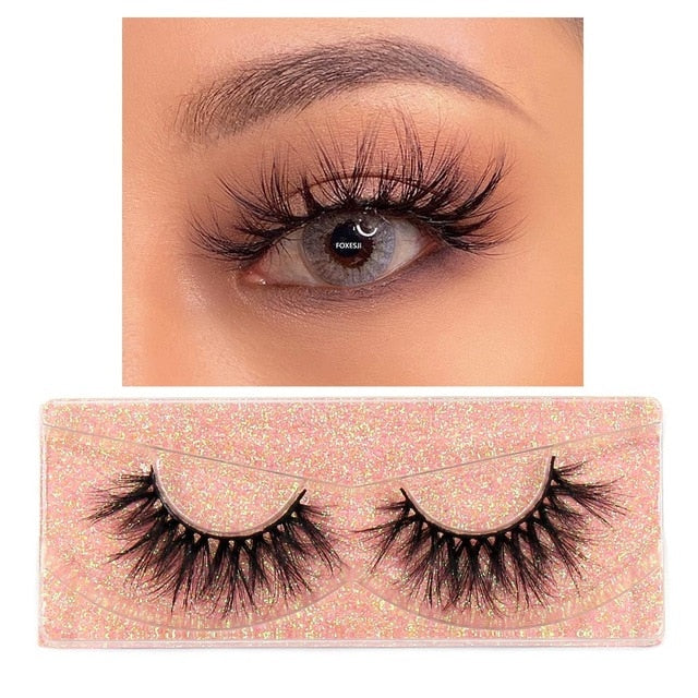 Mink Fluffy Soft Wispy Strip Lashes Primadonn Beauty