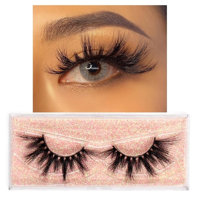 Mink Fluffy Soft Wispy Strip Lashes Primadonn Beauty