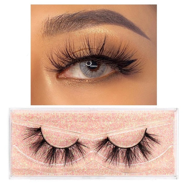 Mink Fluffy Soft Wispy Strip Lashes Primadonn Beauty