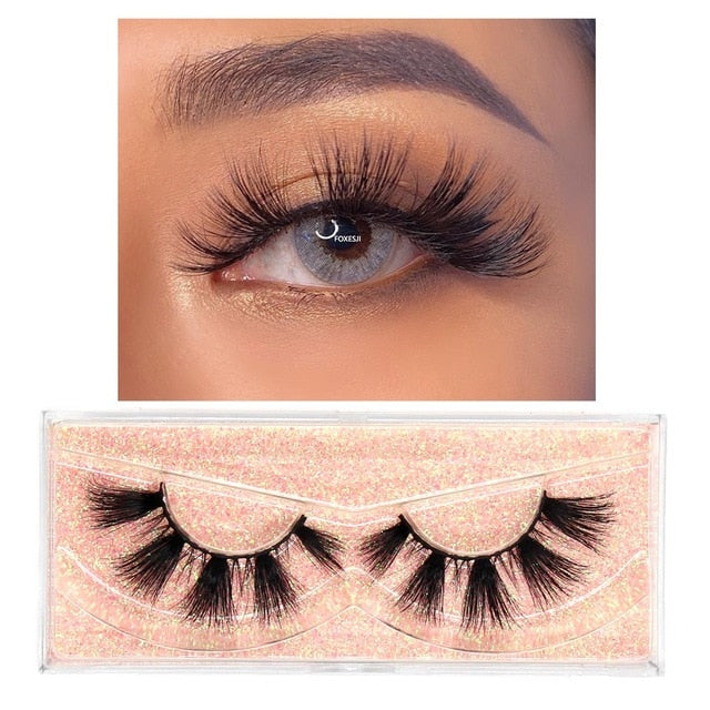 Mink Fluffy Soft Wispy Strip Lashes Primadonn Beauty