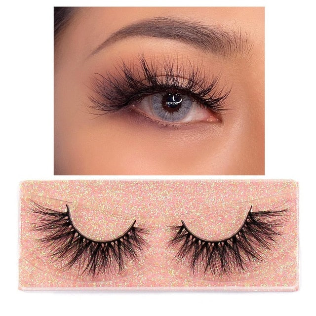 Mink Fluffy Soft Wispy Strip Lashes Primadonn Beauty