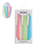 Portable Eyebrow Razor Hair Trimming Tool 10pcs Primadonn Beauty