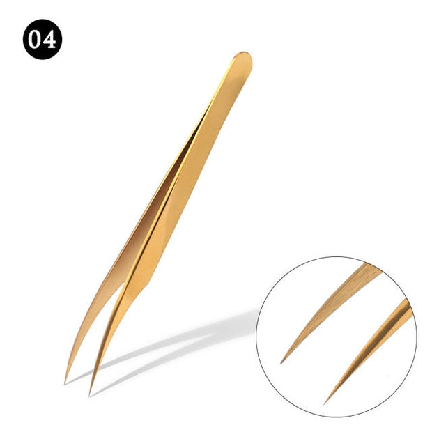 Stainless Steel Tweezers Primadonn Beauty