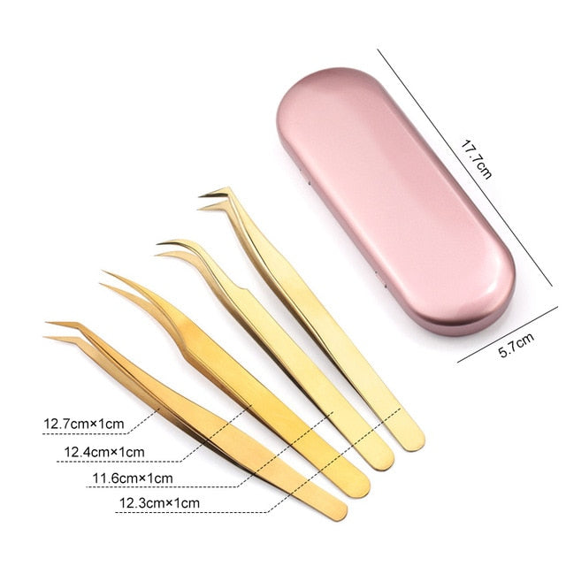 Stainless Steel Tweezers Primadonn Beauty