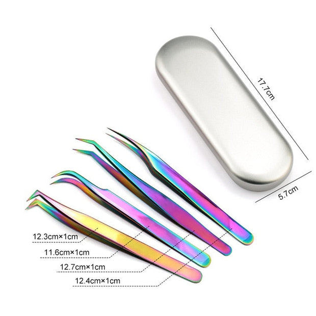 Stainless Steel Tweezers Primadonn Beauty