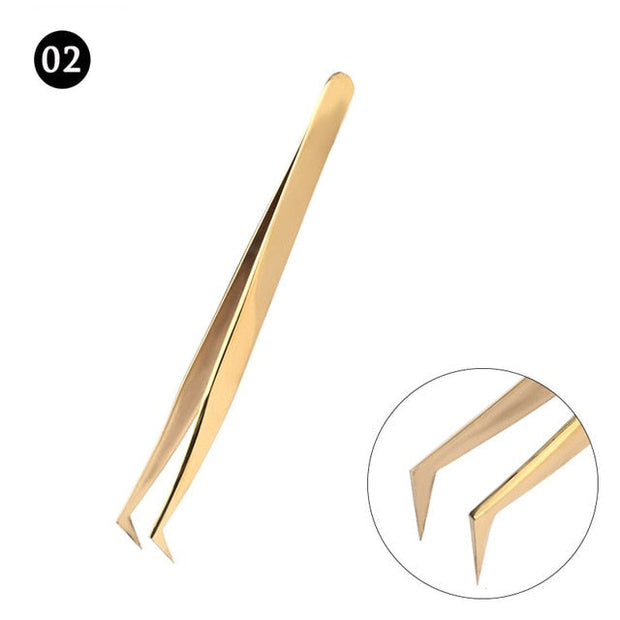 Stainless Steel Tweezers Primadonn Beauty